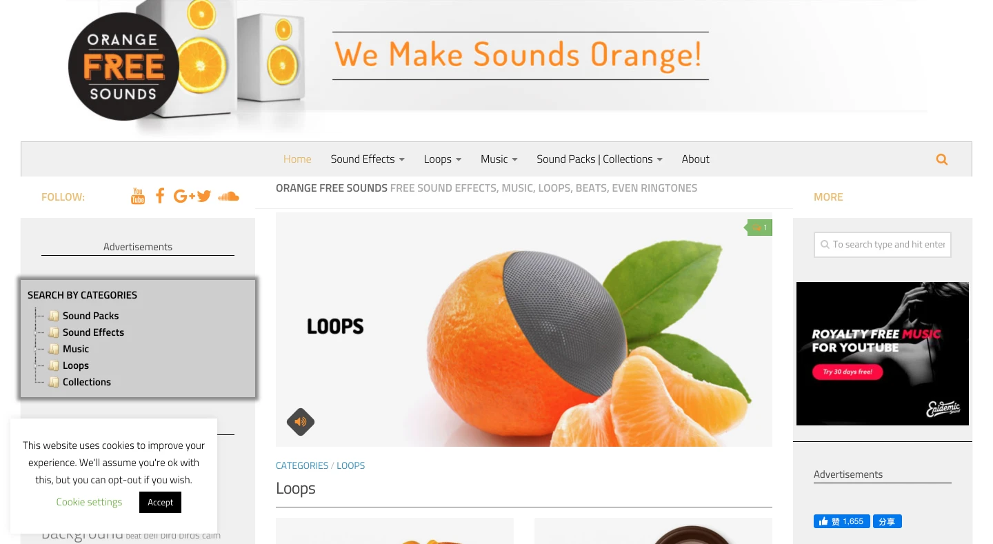 Image from Orange Free Sounds